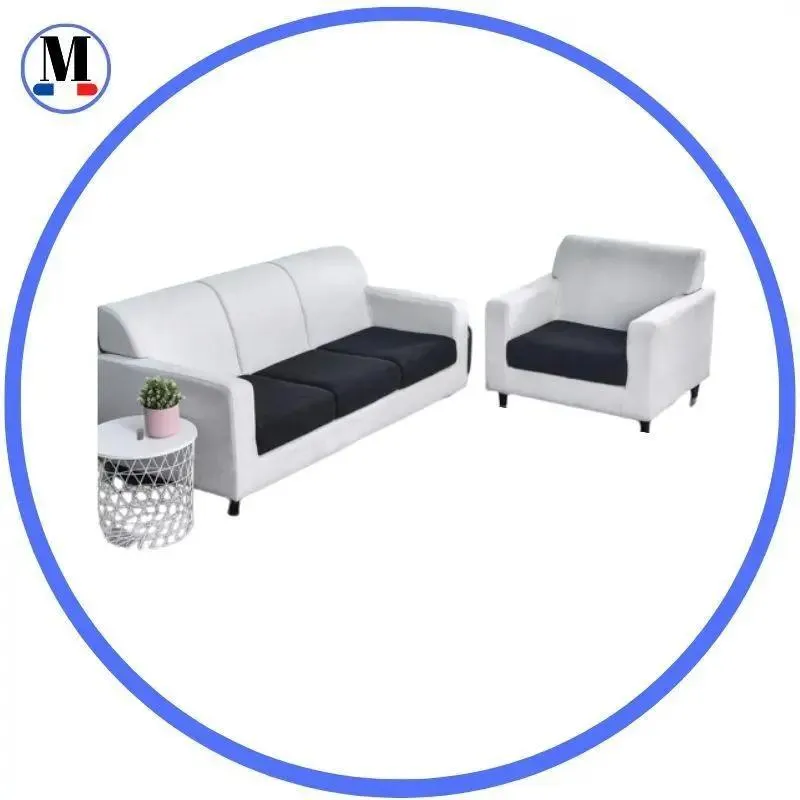 Housse Coussin D'assise & Dossier - Noir