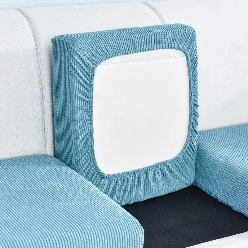 Housse de Coussin D'assise & Dossier - Bleu Ciel