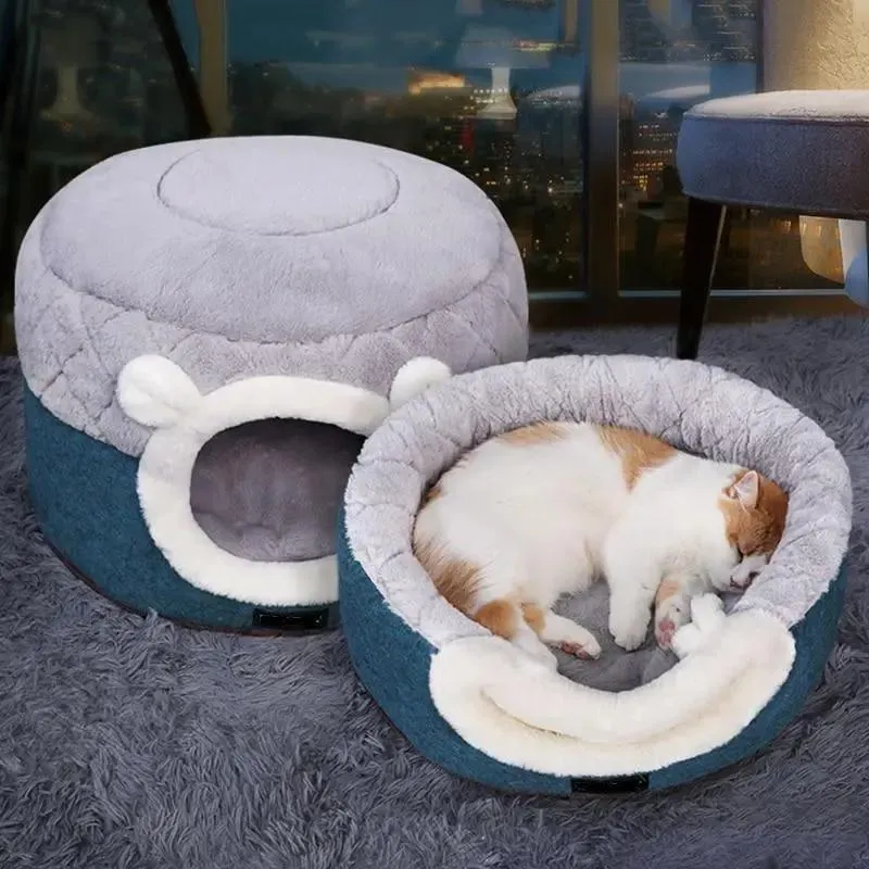 Panier Coussin Réversible Pour Chat - Hoopet