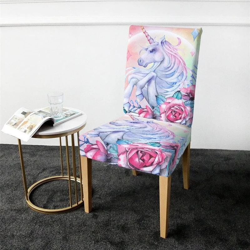 Housse de Chaise Licorne