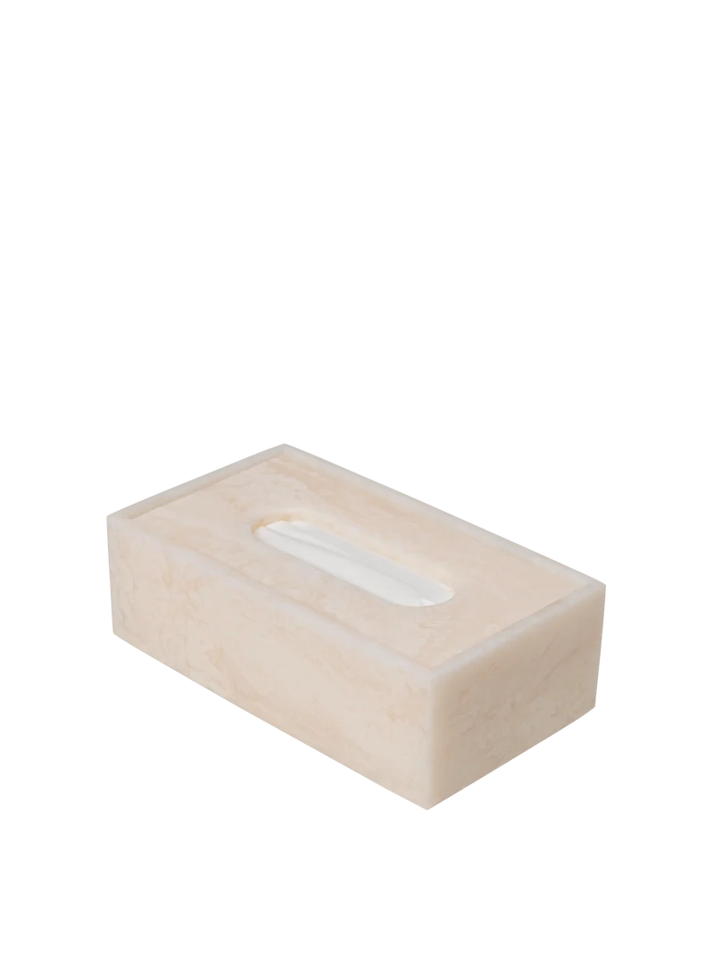 Mist Tissue Box - Pearl