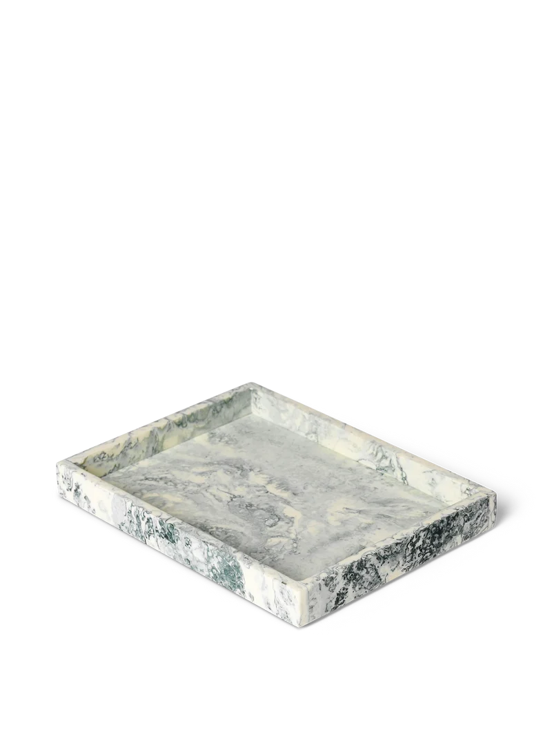 Mist Tray - Emerald Off-white