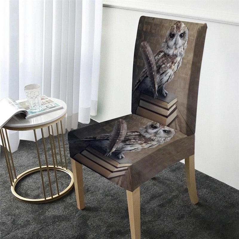 Housse de Chaise Chouette
