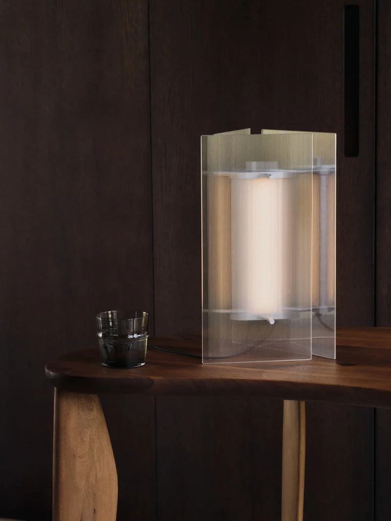 Oeste Table Lamp - Clear Glass