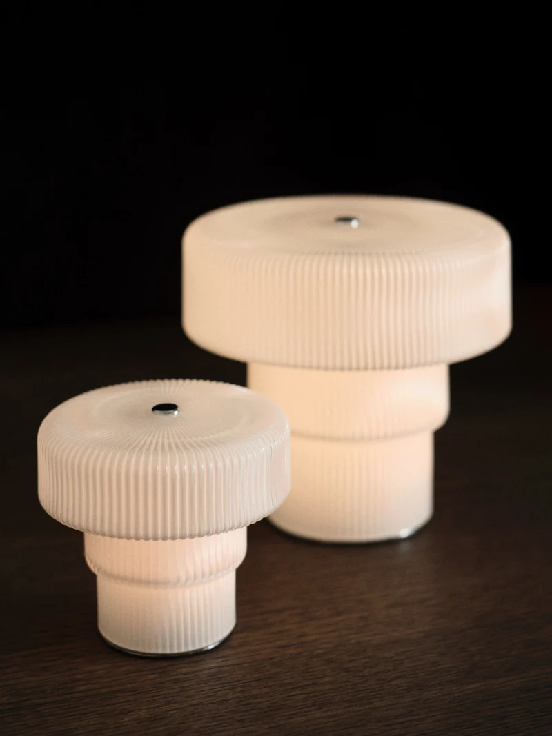 Ripple Portable Lamp - Small - White