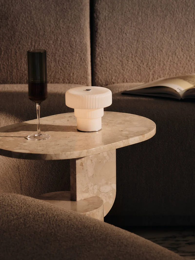 Ripple Portable Lamp - Small - White