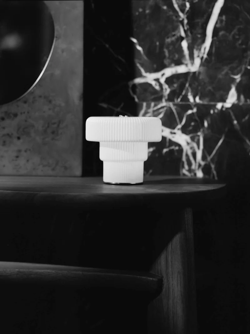 Ripple Portable Lamp - Small - White