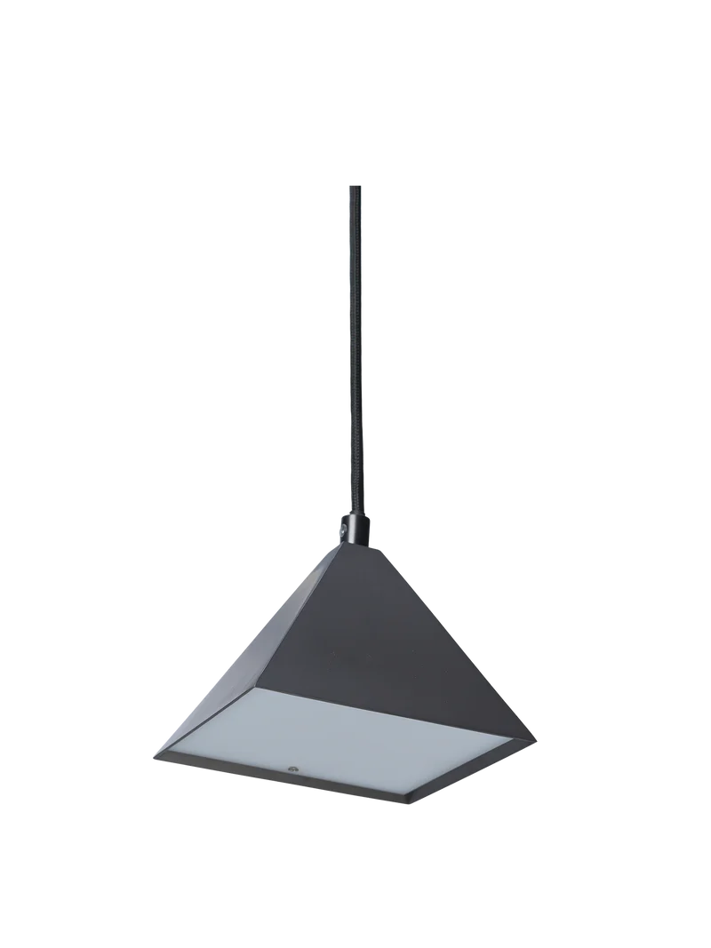 Kare Pendant - Blackened Stainless Steel