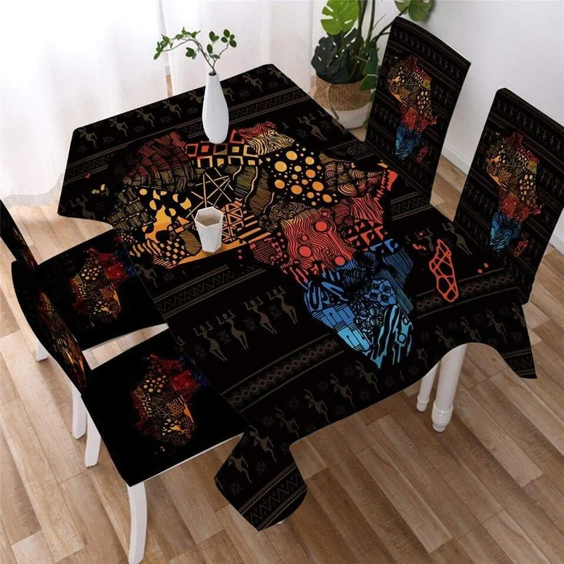 Housse de Chaise Style Africain