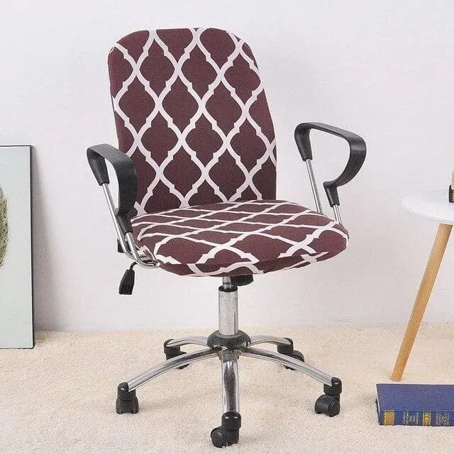 Housse de Chaise de Bureau Café
