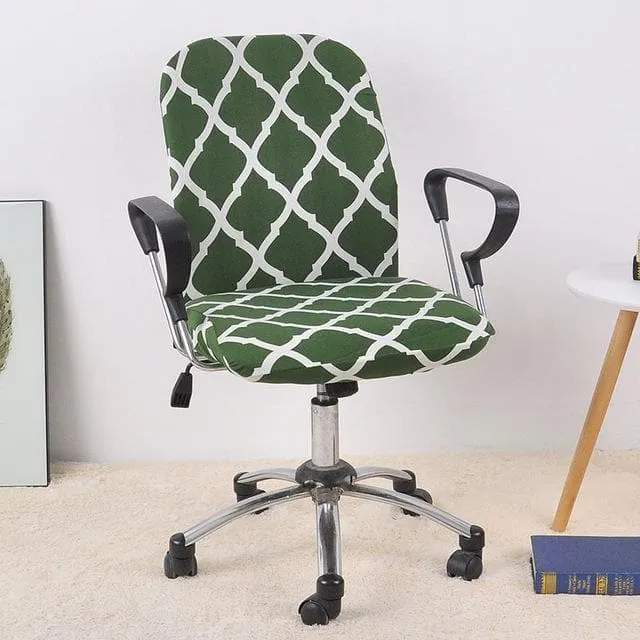 Housse de Chaise de Bureau Vert