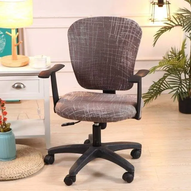 Housse de Chaise de Bureau Vintage