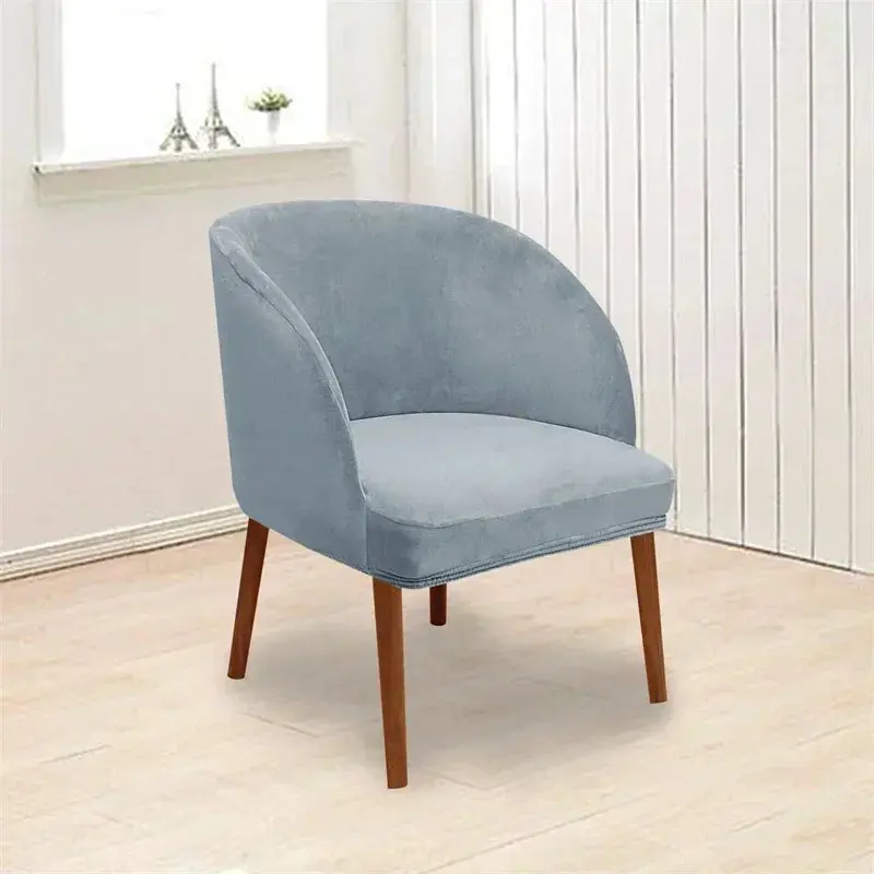 Housse Fauteuil Scandinave Velours AERIS