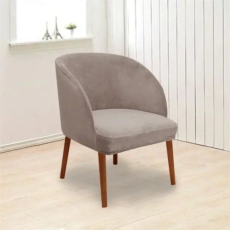 Housse Fauteuil Scandinave Velours AERIS