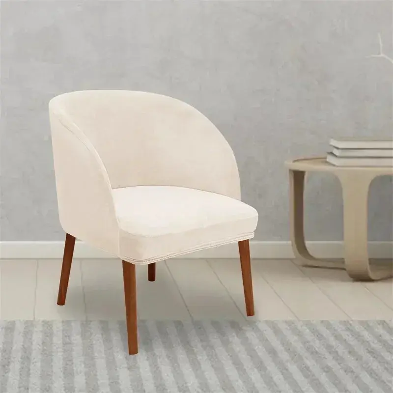 Housse Fauteuil Scandinave Velours AERIS