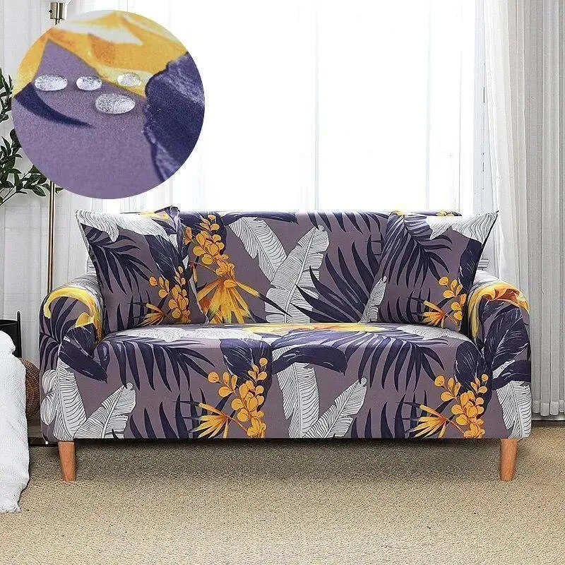 Motif Longisia - Housse de Canapé Extensible