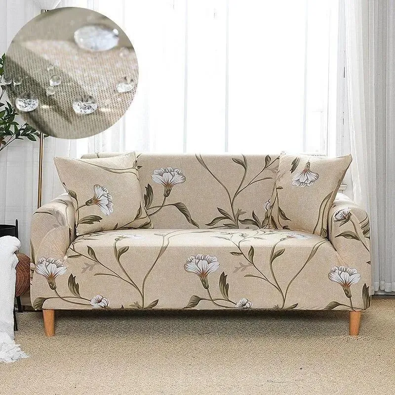 Motif Scabiosa - Housse de Canapé Extensible