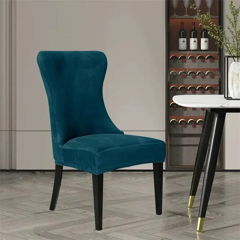 Housse Chaise Velours Doux YUKANA