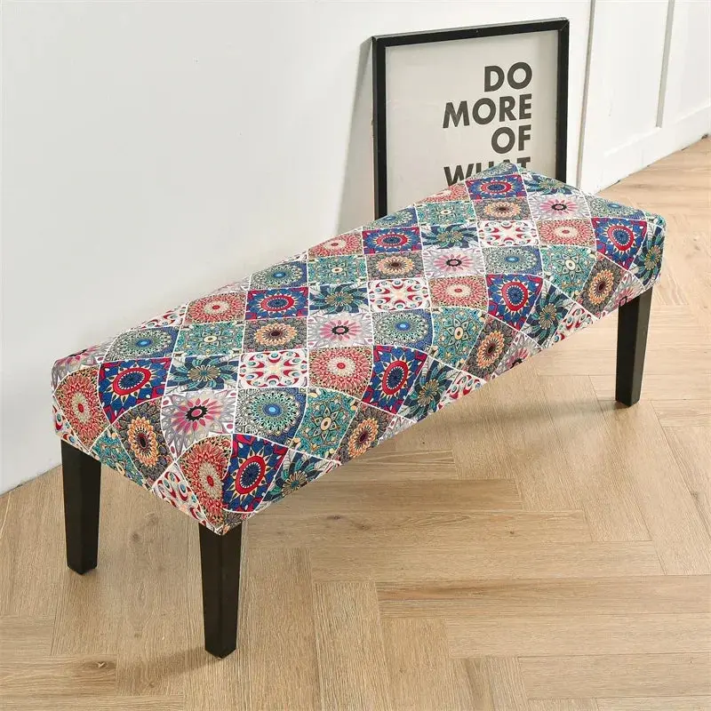Housse Banquette Florale Extensible YUPAR