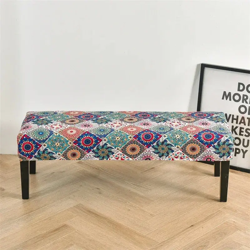 Housse Banquette Florale Extensible YUPAR