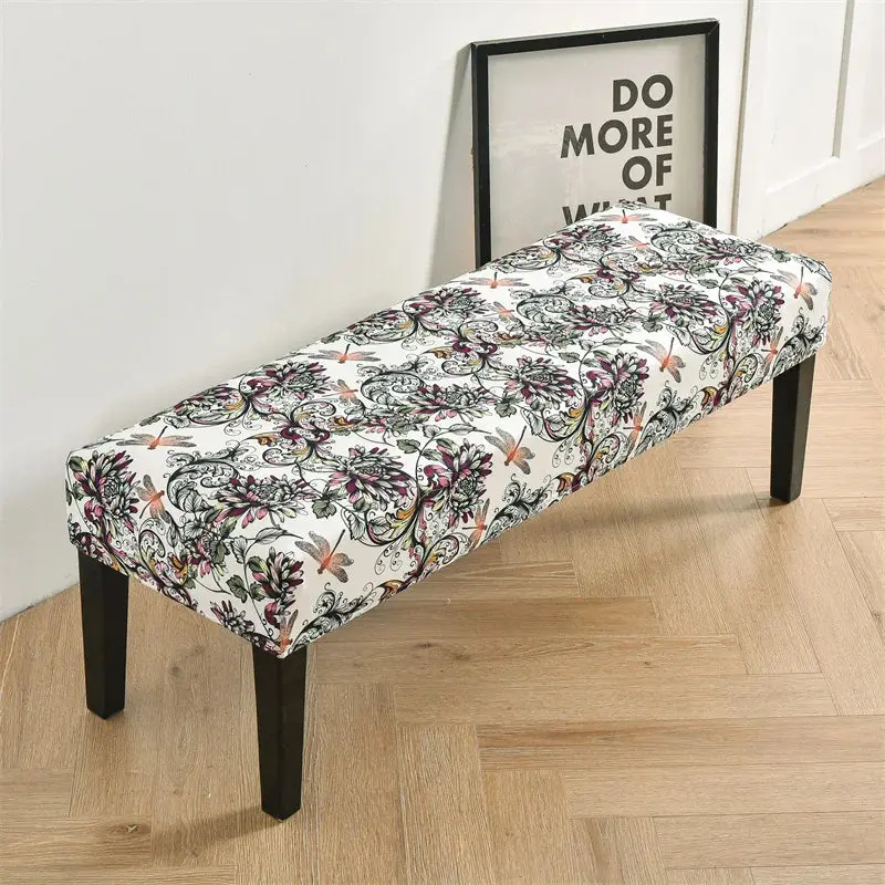 Housse Banquette Florale Extensible YUPAR