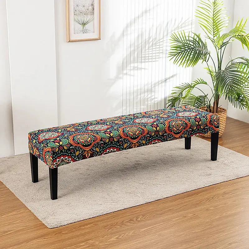 Housse Banquette Florale Extensible FLORINA