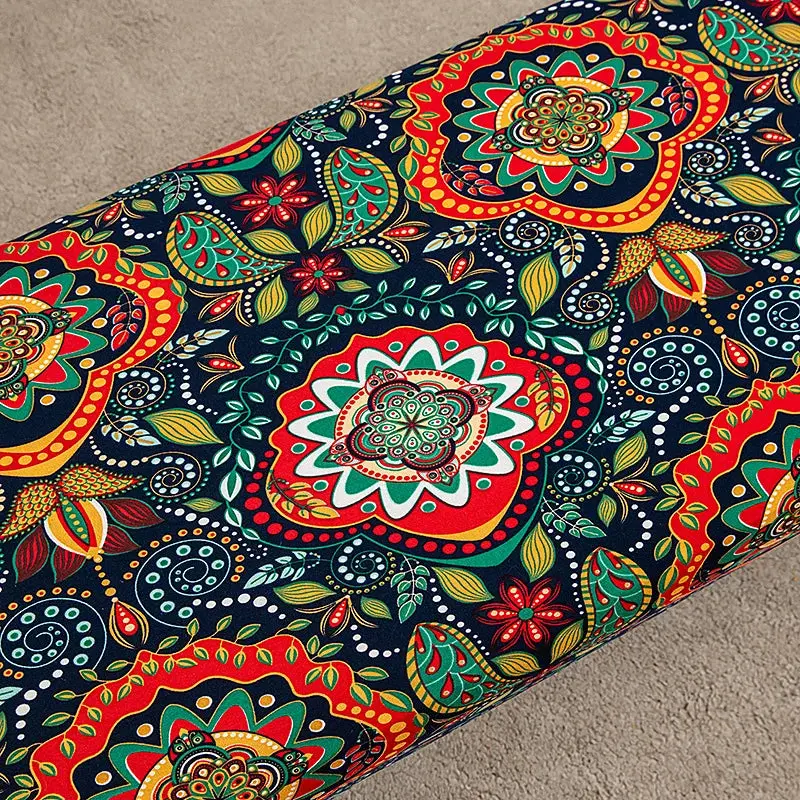Housse Banquette Florale Extensible FLORINA