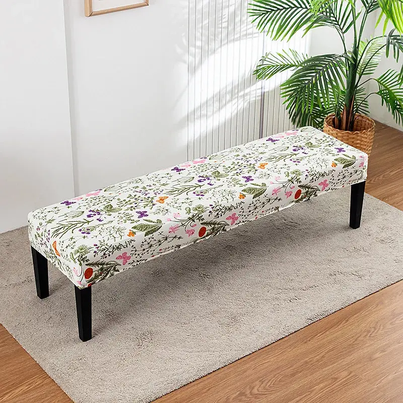 Housse Banquette Florale Extensible FLORINA