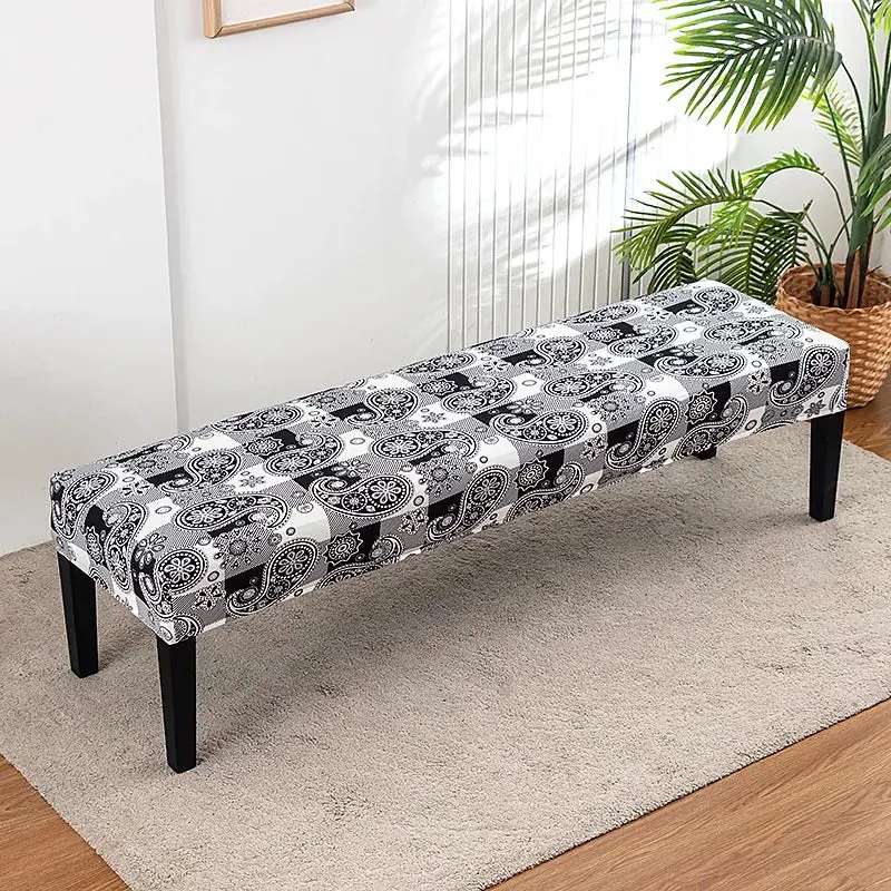 Housse Banquette Florale Extensible FLORINA