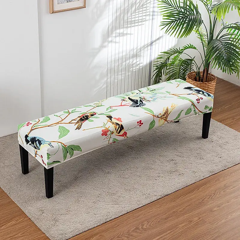 Housse Banquette Florale Extensible FLORINA