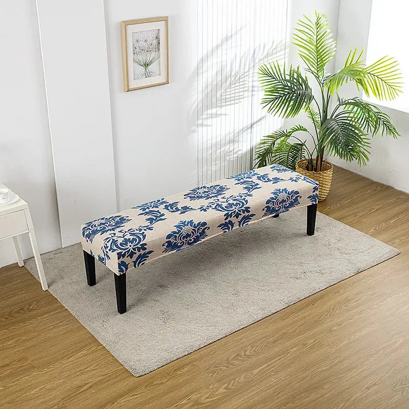 Housse Banquette Florale Extensible FLORINA
