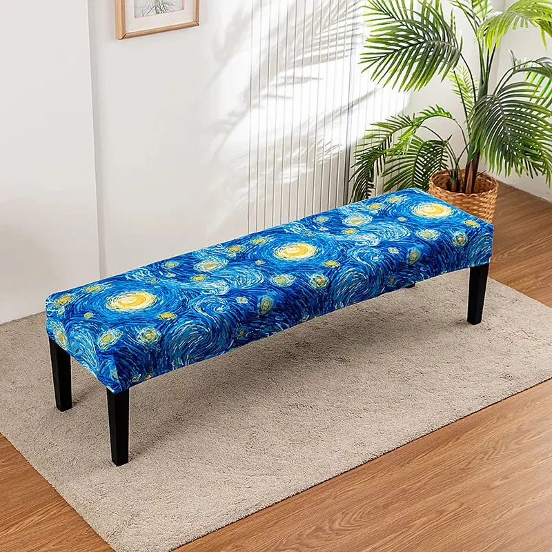 Housse Banquette Florale Extensible FLORINA