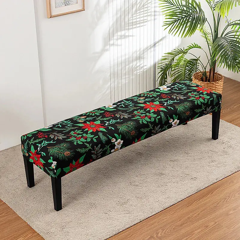 Housse Banquette Florale Extensible FLORINA