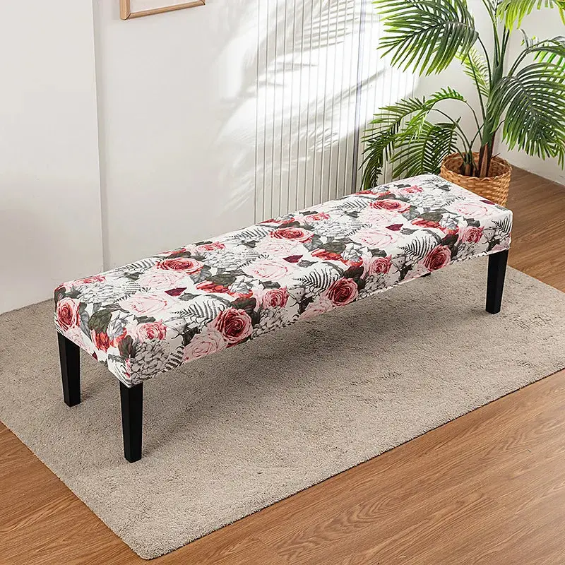 Housse Banquette Florale Extensible FLORINA