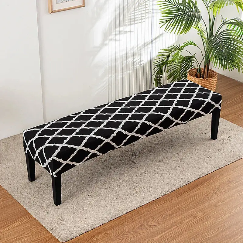 Housse Banquette Florale Extensible FLORINA