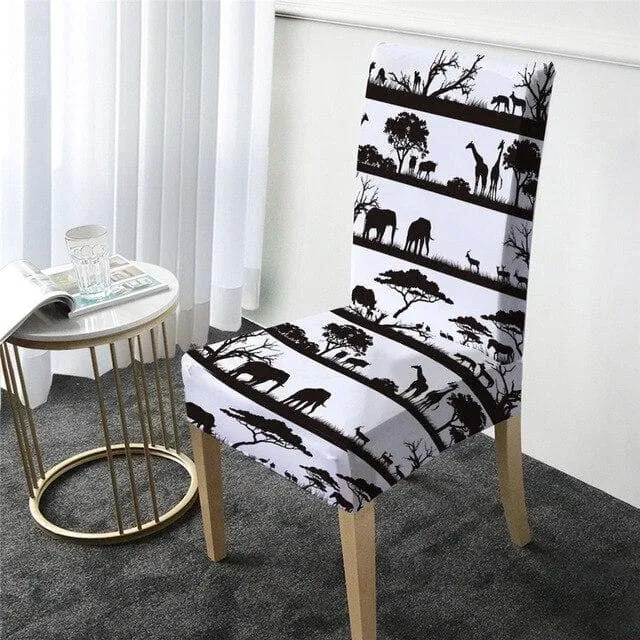 Housse de Chaise Africaine