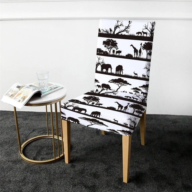 Housse de Chaise Africaine