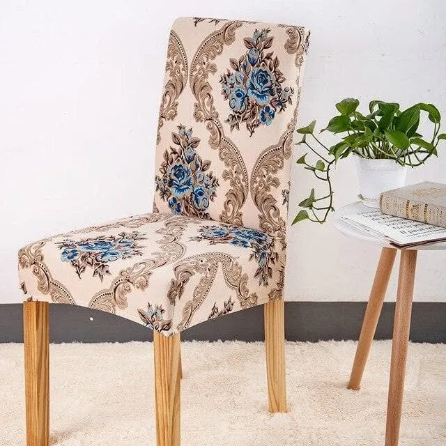 Housse de Chaise Style Romantique