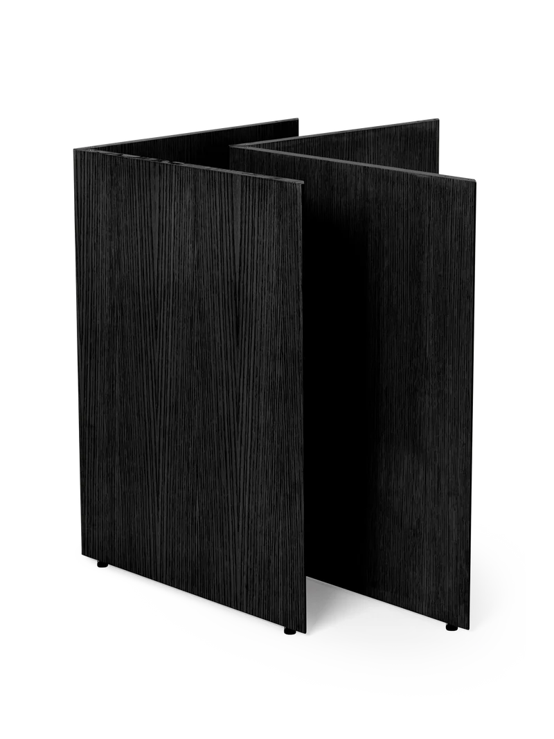 Mingle Table Legs - Set of 2 - Black Veneer