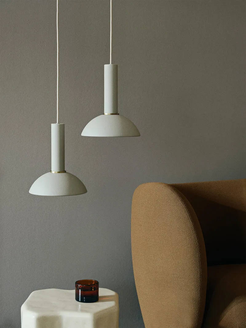Socket Pendant High - Light Grey