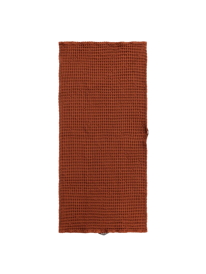 Organic Hand Towel - Brown Clay