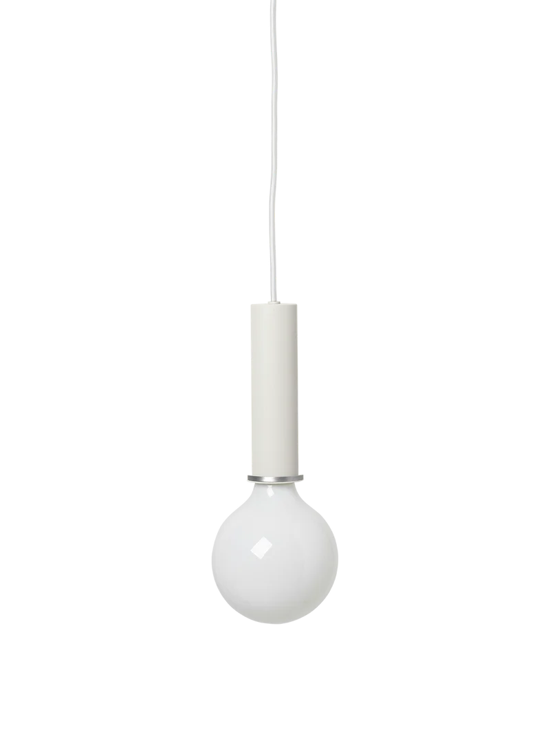Socket Pendant High - White
