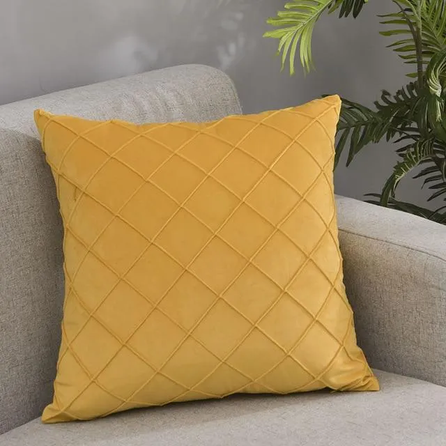 Housse de Coussin 45x45cm Jonson Jaune