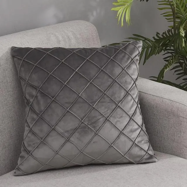 Housse de Coussin 45x45cm Jonson Gris