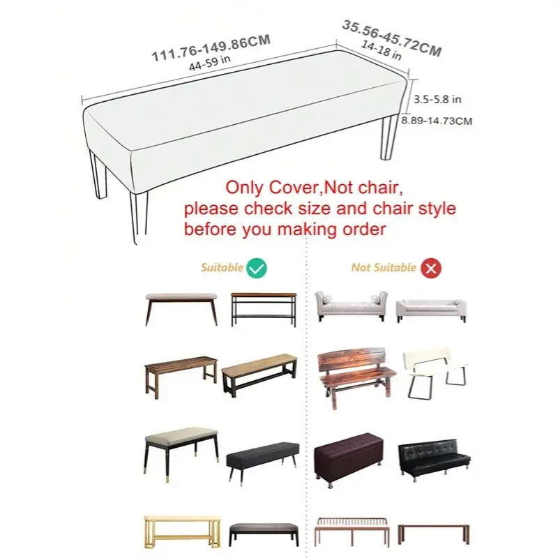 Housse Banquette Jacquard Élastique BENTOR