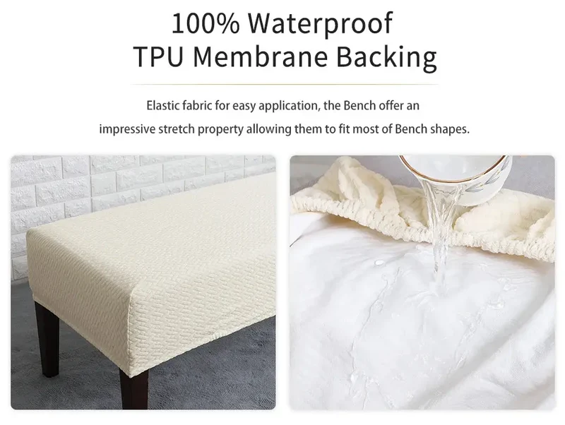Housse Banquette Jacquard Imperméable VEXTA