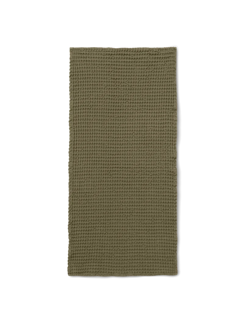 Organic Hand Towel - Olive