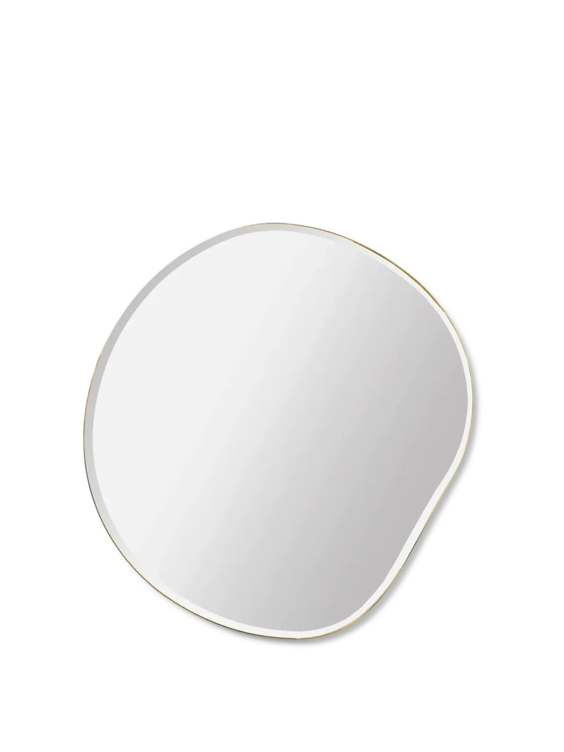 Pond Mirror - Small - Brass