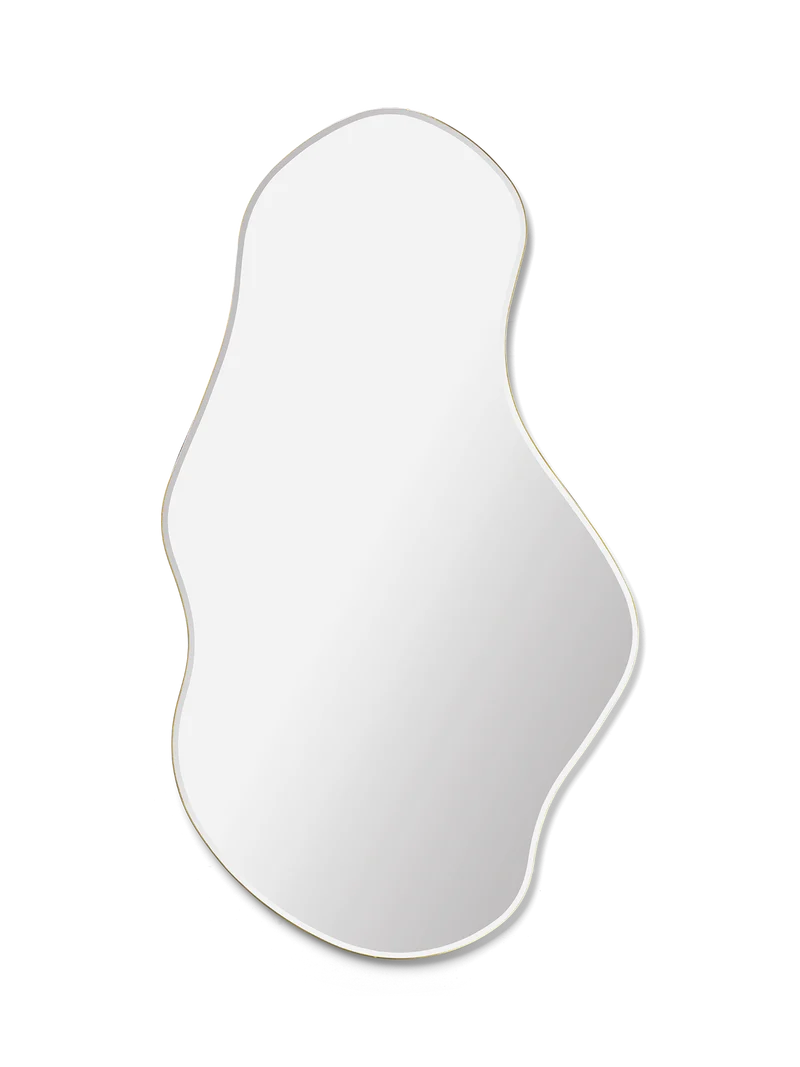 Pond Mirror - Large - Brass