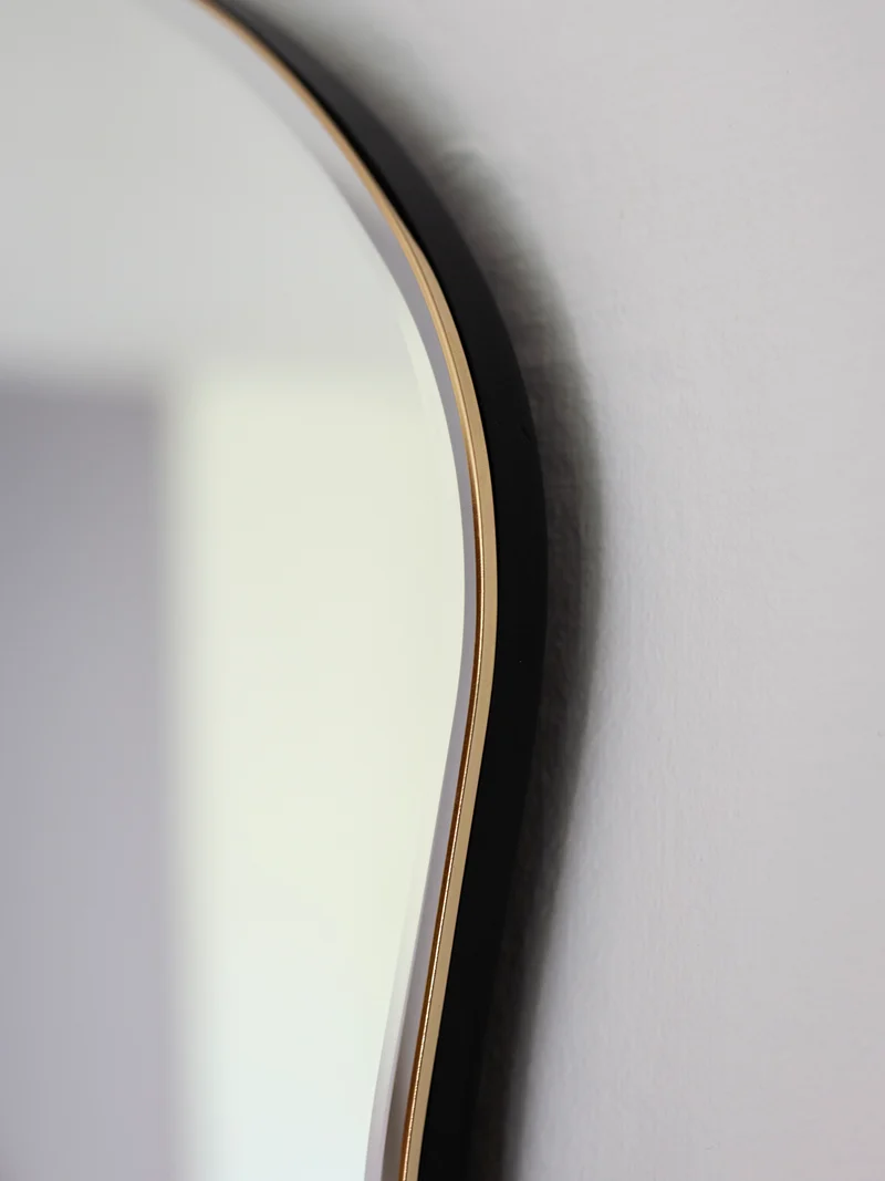 Pond Mirror - Large - Brass